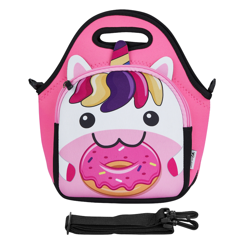 Quest Bags Quest Neoprene Lunch Bag - Unicorn Donut