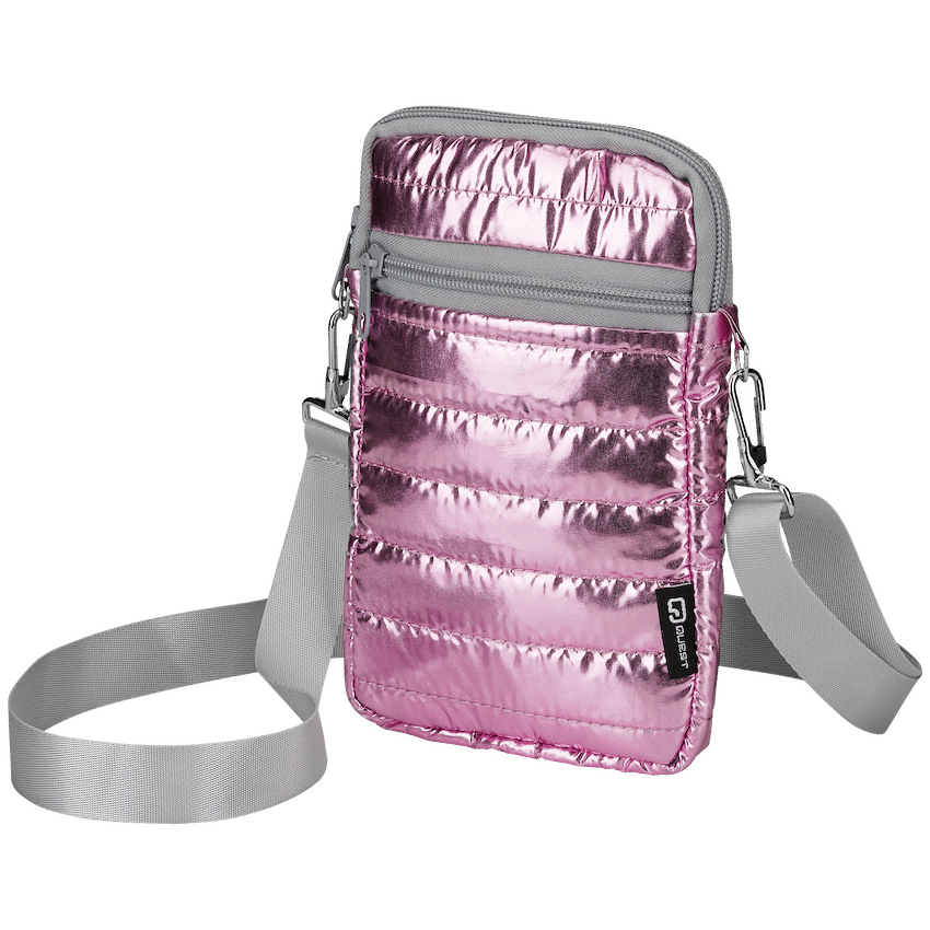Quest Bags Quest Puffer Cross Body Bag - Pink