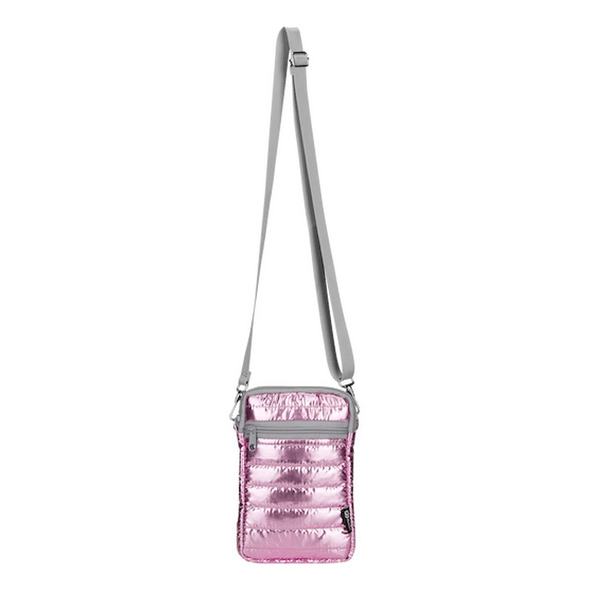 Quest Bags Quest Puffer Cross Body Bag - Pink