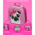 Quest Bags Quest Pug 3D EVA Lunch Bag - Pink