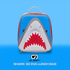 Quest Bags Quest Shark 3D EVA Lunch Bag - Grey