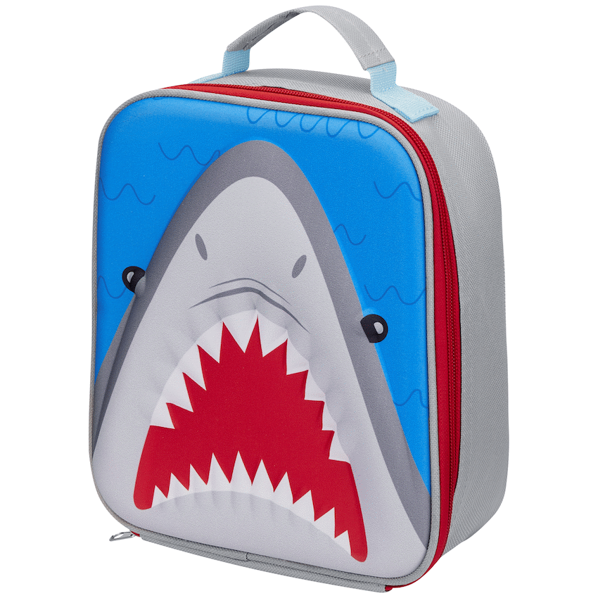 Quest Bags Quest Shark 3D EVA Lunch Bag - Grey