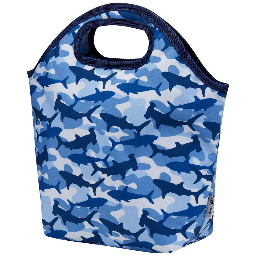 Quest Bags Quest Shark Cammo Lunch Bag Blue