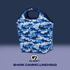 Quest Bags Quest Shark Cammo Lunch Bag Blue
