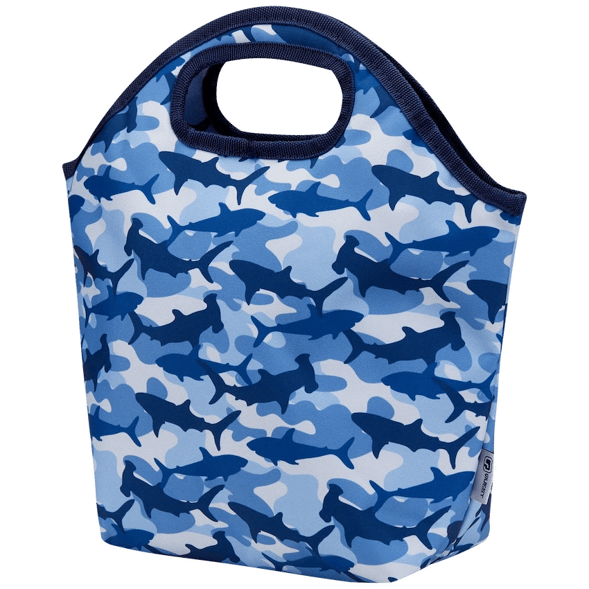 Quest Bags Quest Shark Cammo Lunch Bag Blue