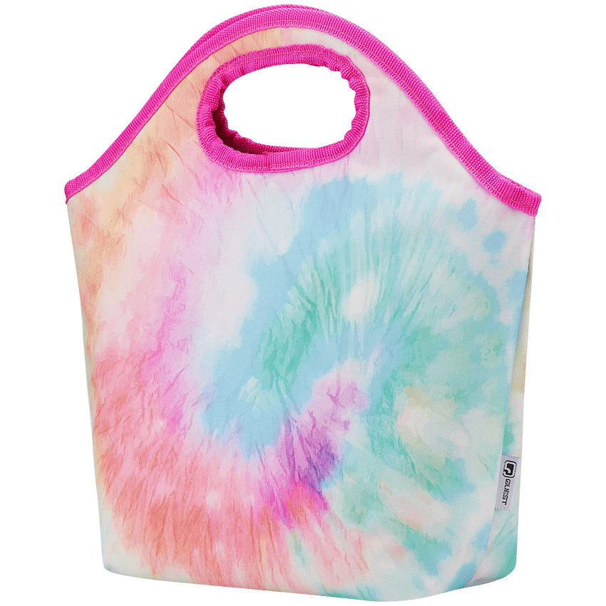 Quest Bags Quest Tie-Dye Value Lunch Cooler - Pink