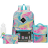 Quest Quest 4-Piece Backpack Set Rainbow Swirl Sky