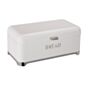 Recliner Deluxe White With Silver Base Bread Bin - CH911-N