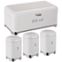 Recliner Deluxe White With Silver Base Bread Bin - CH911-N
