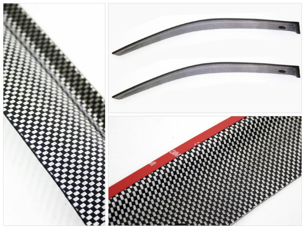 GUNMANSA Carbon Look Windshields for Kia Picanto 2011+