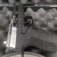Retay XPRO Shiny Chrome Blank/Pepper Gun (Semi Auto|14+1|9mm PAK)