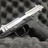 Retay XPRO Shiny Chrome Blank/Pepper Gun (Semi Auto|14+1|9mm PAK)