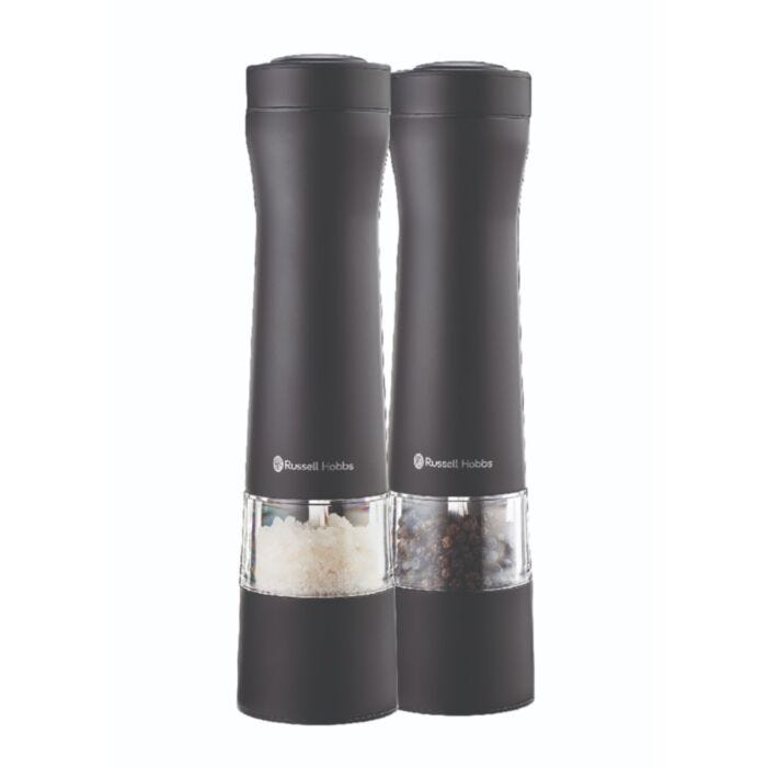 Russell Hobbs Salt & Pepper Mill Set Black - RHSPMB2-B