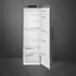 Smeg 60cm Dark Inox Free Standing One Door Refrigerator - RL39KNZA