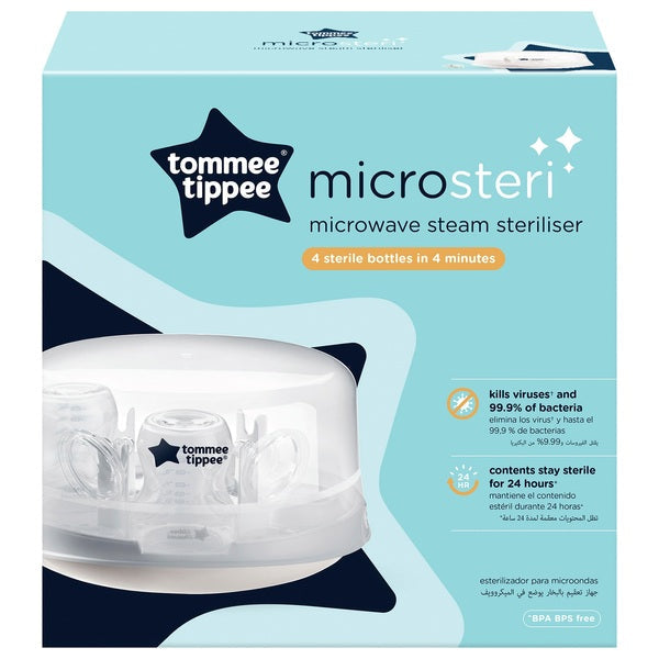 Tommee Tippee New Born Starter Kit + Tommee Tippee Microwave steriliser Combo Deal
