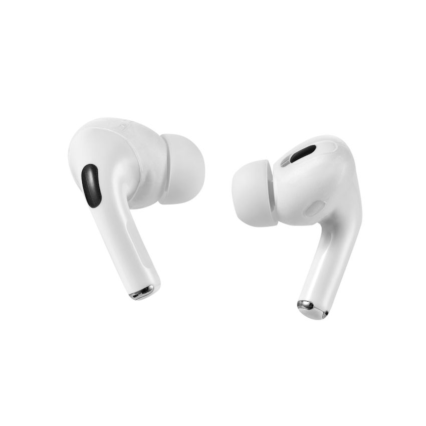 Rocka Audio Rocka Free X Series TWS Earphones + Charging Case - White Case + Black Cover