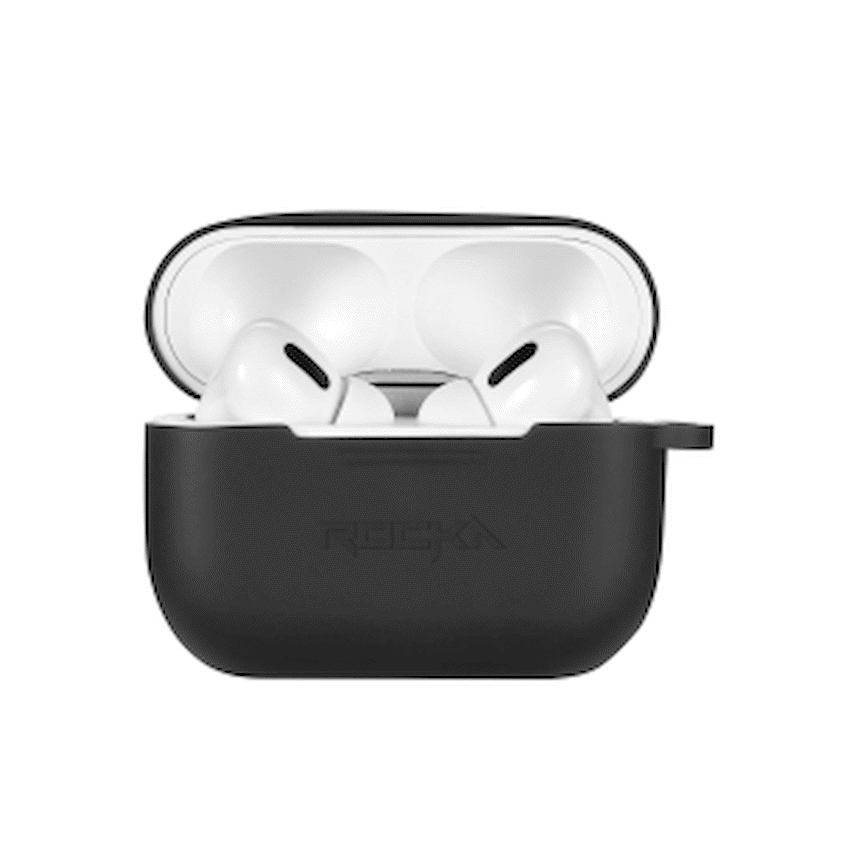 Rocka Audio Rocka Free X Series TWS Earphones + Charging Case - White Case + Black Cover