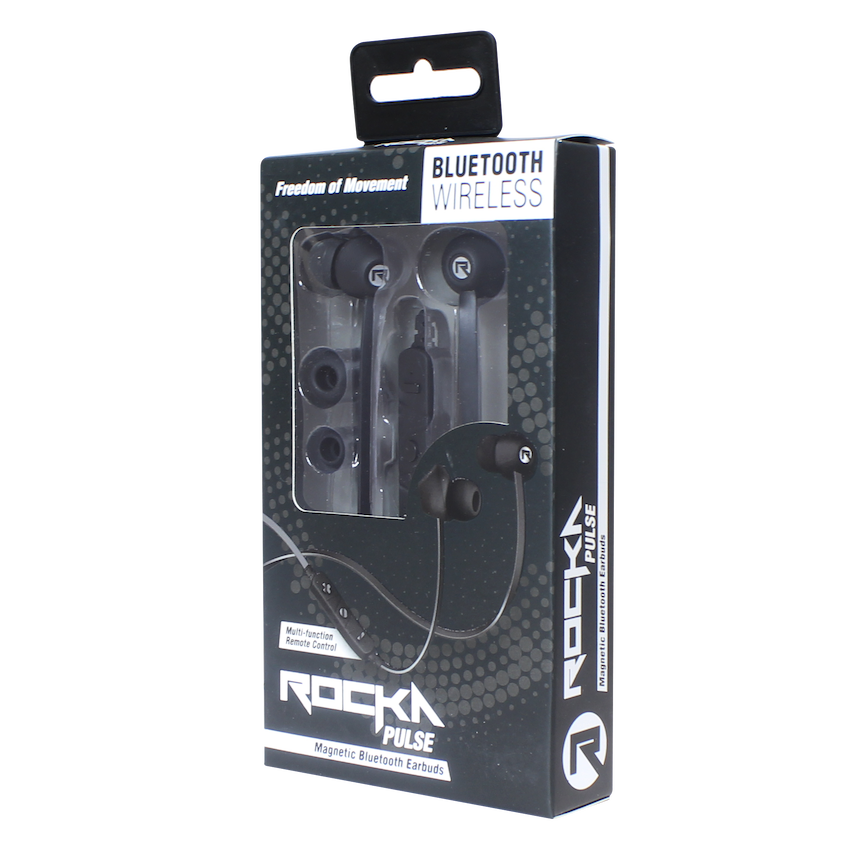 Rocka Audio Rocka Pulse Bluetooth Earbud - Black