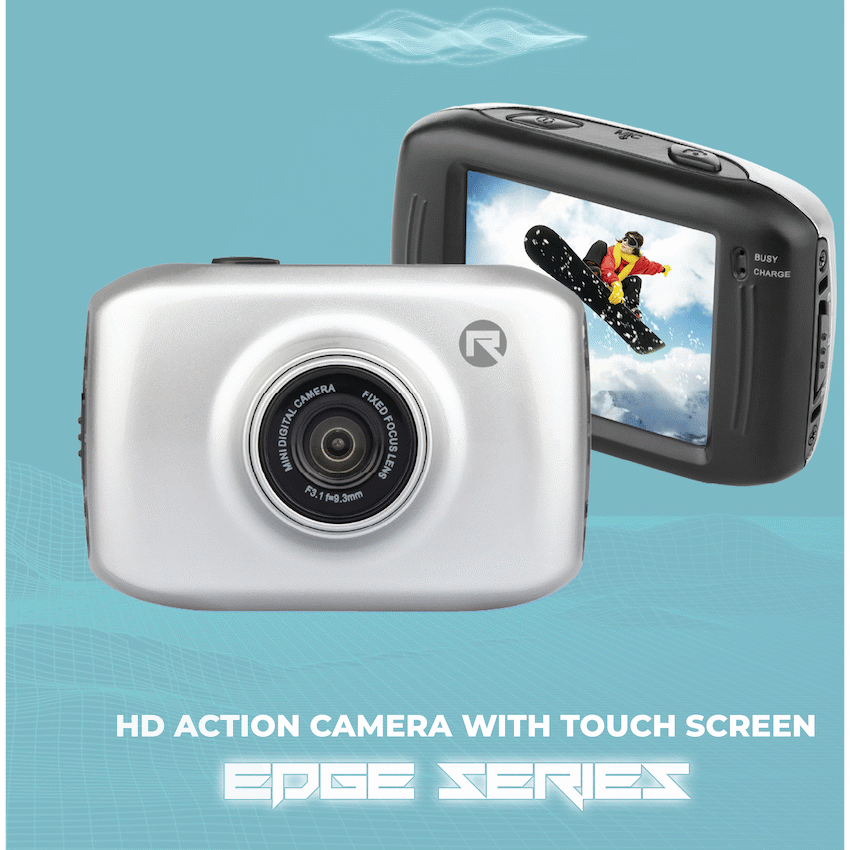 Rocka Photography Rocka Edge Series HD Action Camera - Silver