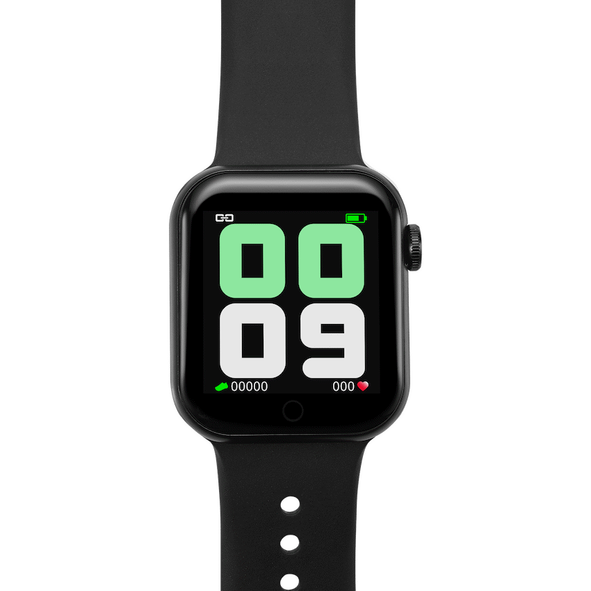 Rocka Wearables Rocka Trim Series Fitness Watch - Square - Black