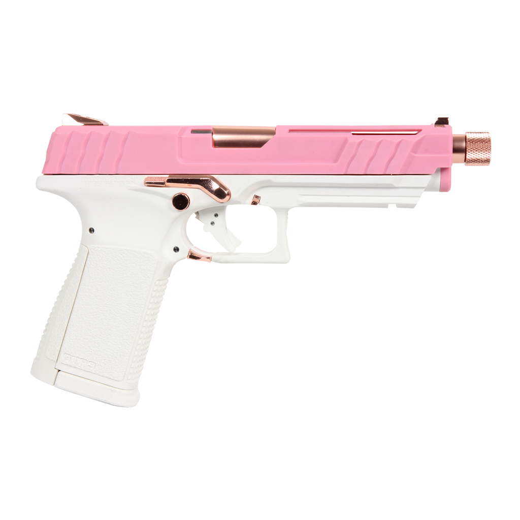 G&G GTP 9 Rose Gold 6mm Airsoft Pistol - Gas-Gpm-T9a-Ybb-Ecm