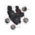 Rugged 6pc Seat Cover Set for Chevrolet Utility/Corsa Bakkie 2010+
