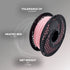 SA Filament Devices PLA Baby Pink Filament 1kg, 1.75mm