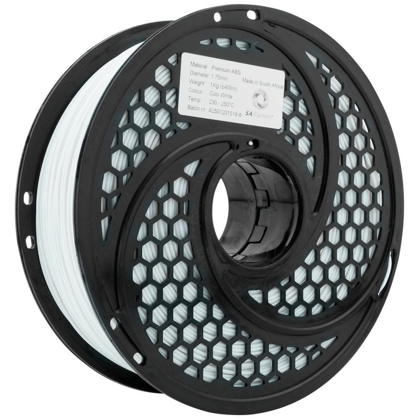 SA Filament Devices SA Filament ABS Premium Filament 1kg - Cool White