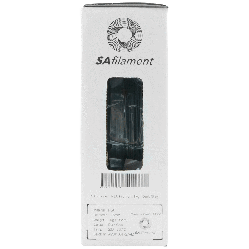 SA Filament Devices SA Filament ABS Premium Filament 1kg - Dark Grey