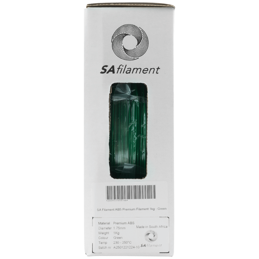 SA Filament Devices SA Filament ABS Premium Filament 1kg - Green