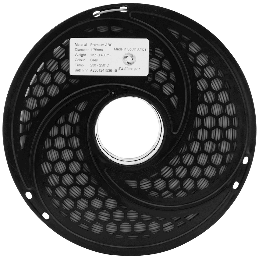 SA Filament Devices SA Filament ABS Premium Filament 1kg - Grey