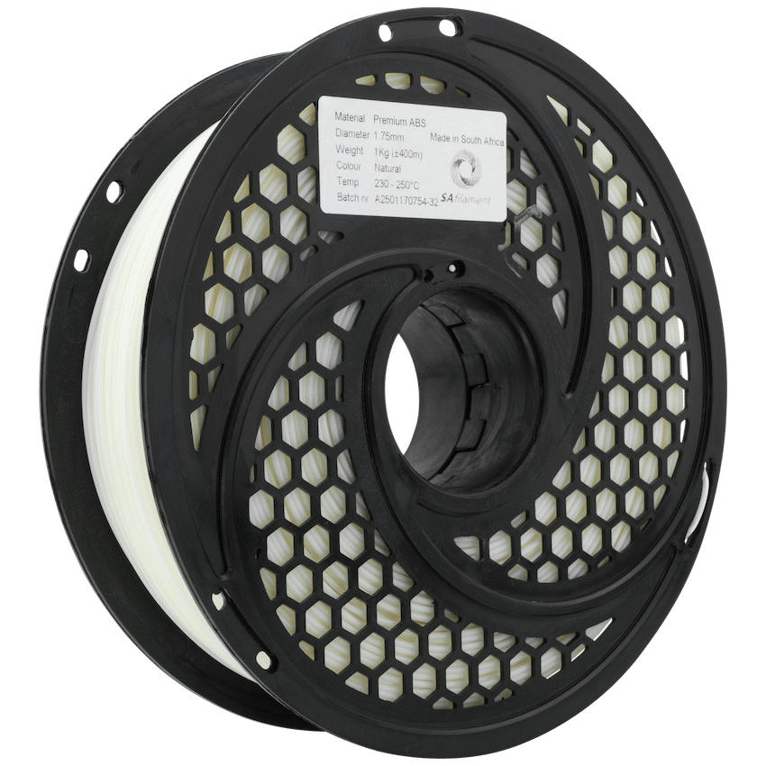SA Filament Devices SA Filament ABS Premium Filament 1kg - Natural / Ivory