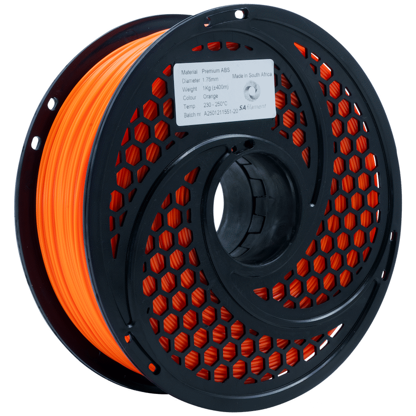 SA Filament Devices SA Filament ABS Premium Filament 1kg - Orange