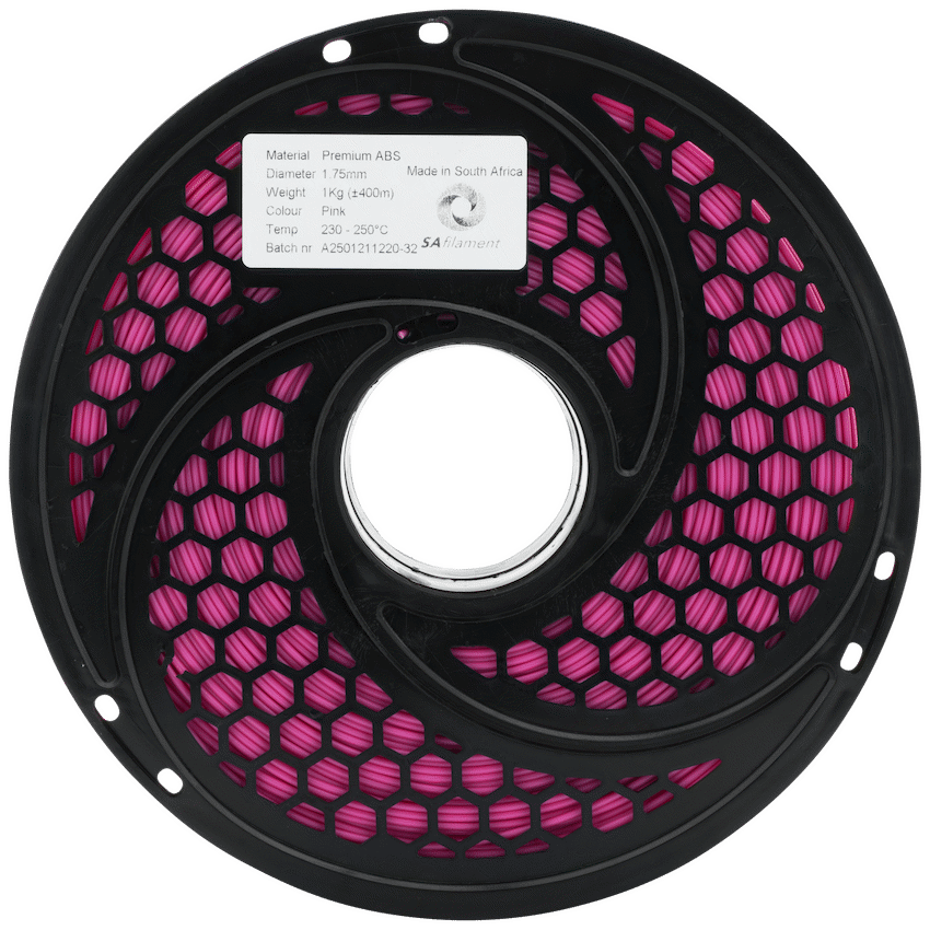 SA Filament Devices SA Filament ABS Premium Filament 1kg - Pink