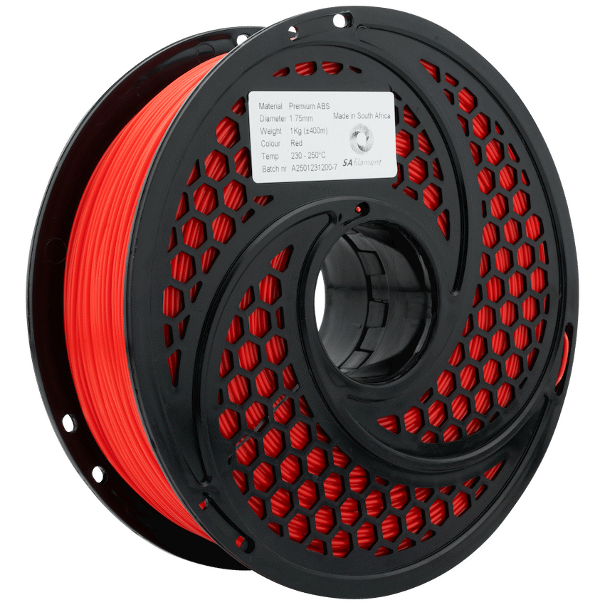 SA Filament Devices SA Filament ABS Premium Filament 1kg - Red