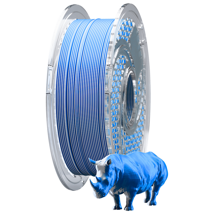 SA Filament Devices SA Filament Dual Silk PLA  Filament 750g - Arctic Frost