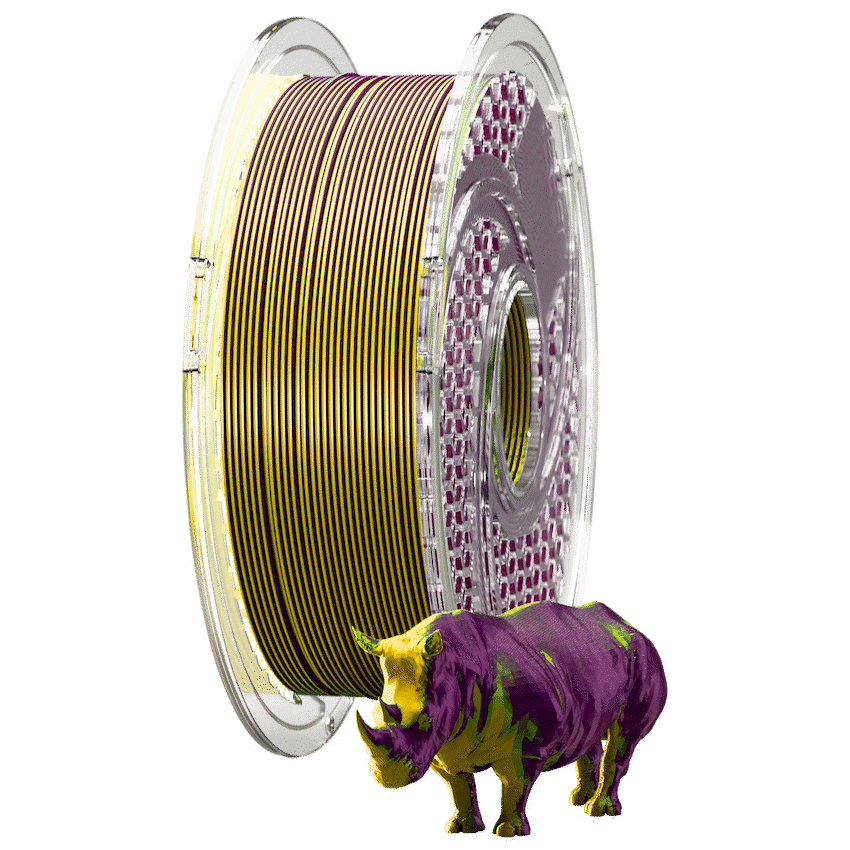 SA Filament Devices SA Filament Dual Silk PLA Filament - Golden Indigo (750g, 1.75mm)