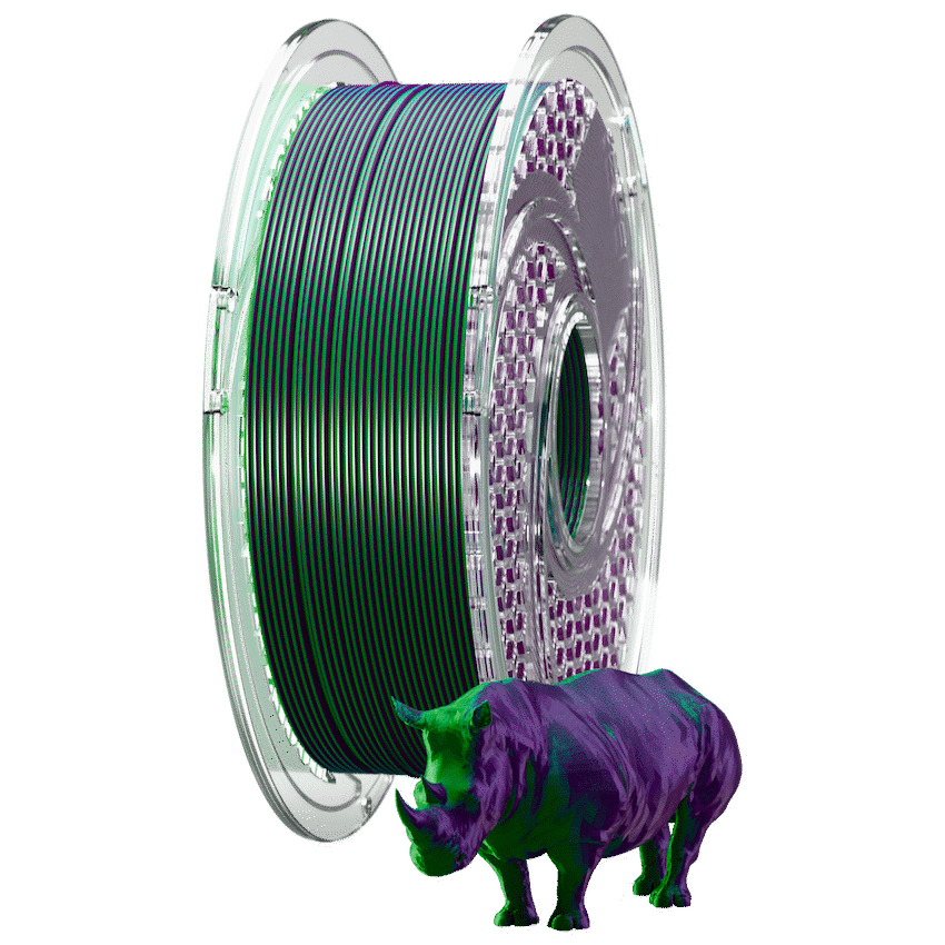 SA Filament Devices SA Filament Dual Silk PLA - Mystic Forest - 750g, 1.75mm