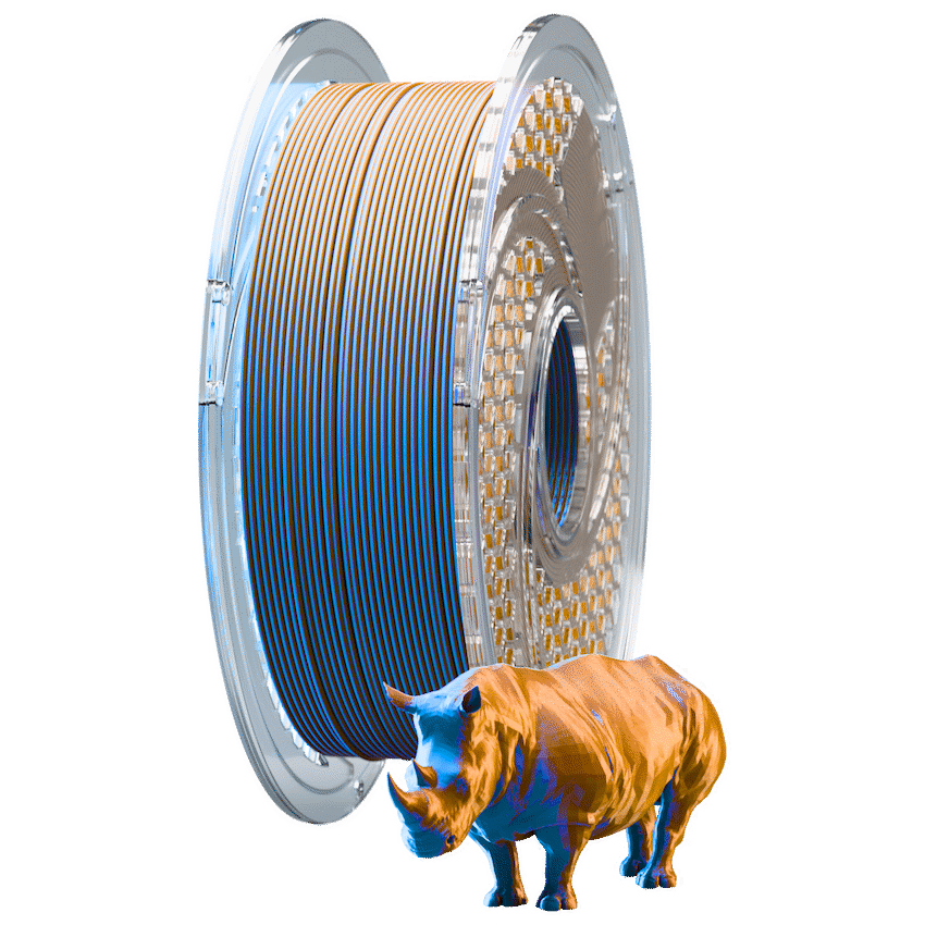 SA Filament Devices SA Filament Dual Silk PLA - Tropical Sunset (750g, 1.75mm)