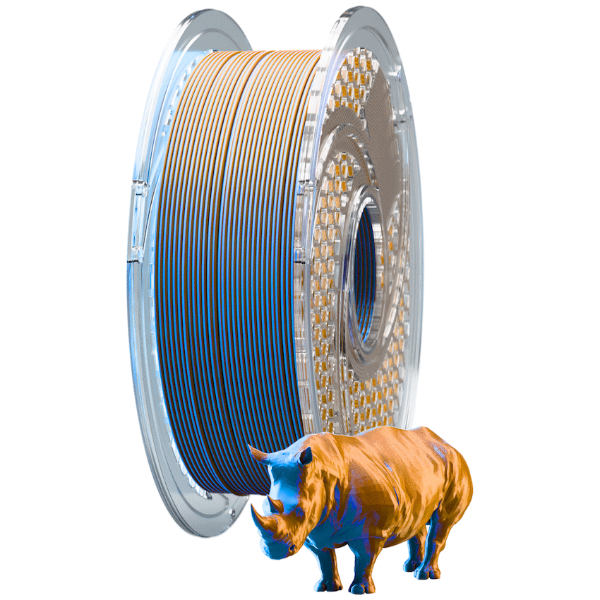 SA Filament Devices SA Filament Dual Silk PLA - Tropical Sunset (750g, 1.75mm)