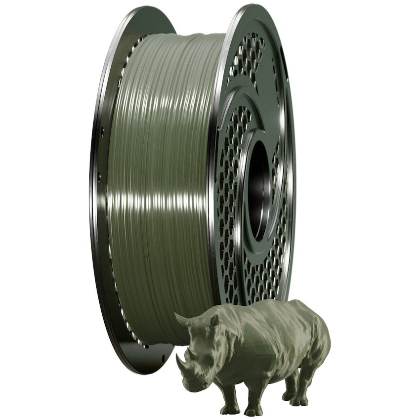 SA Filament Devices SA Filament PETG Speed Olive Green Filament 1kg, 1.75mm