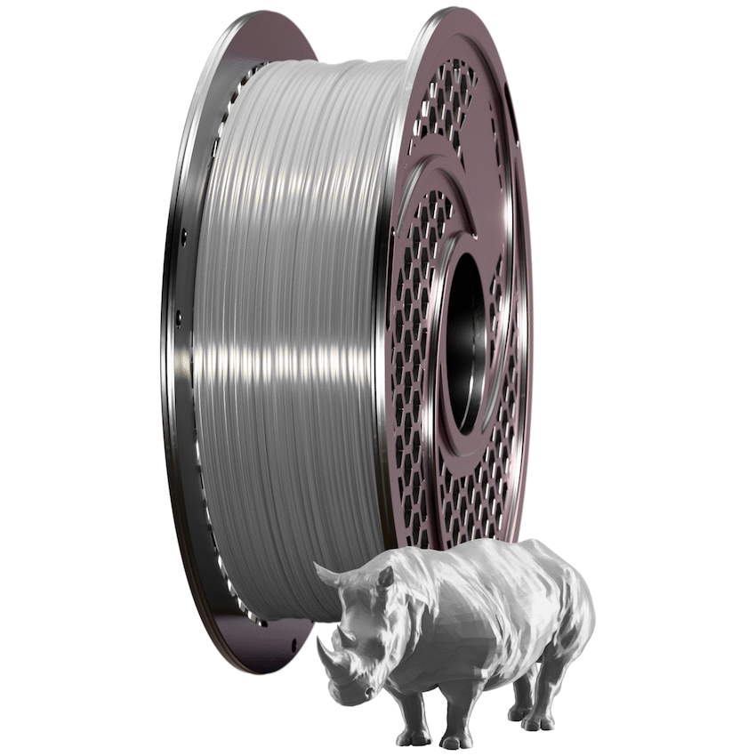 SA Filament Devices SA Filament PETG Speed Silver Filament 1kg, 1.75mm