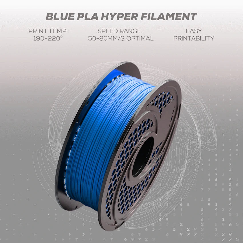 SA Filament Devices SA Filament PLA Hyper Filament 1kg - Blue