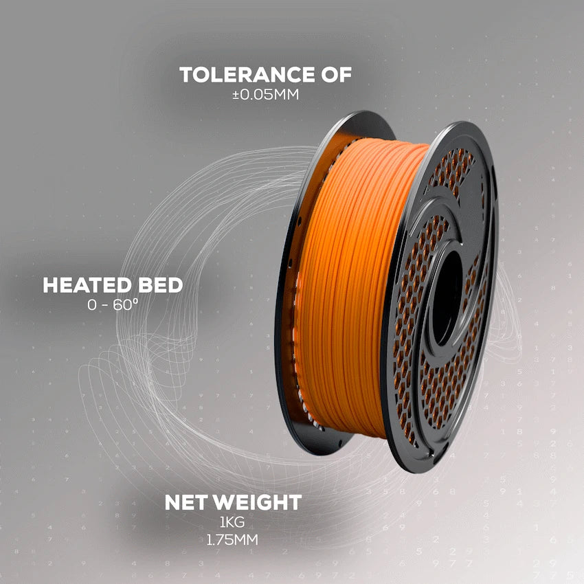 SA Filament Devices SA Filament PLA Hyper Filament 1kg - Orange