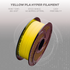 SA Filament Devices SA Filament PLA Hyper Filament 1kg - Yellow