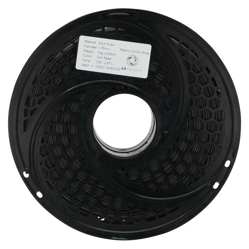 SA Filament Devices SA Filament PLA Plus Filament 1kg - Gun Metal