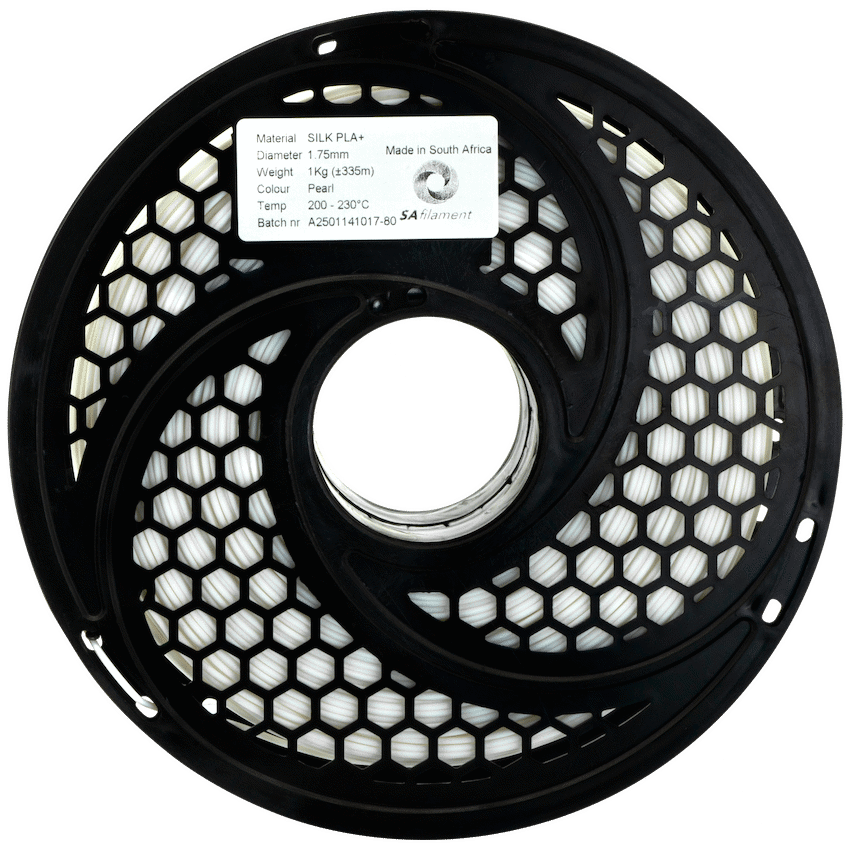 SA Filament Devices SA Filament PLA Plus Filament 1kg - Pearl White