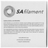SA Filament Devices SA Filament PLA Plus Filament 1kg - Pearl White
