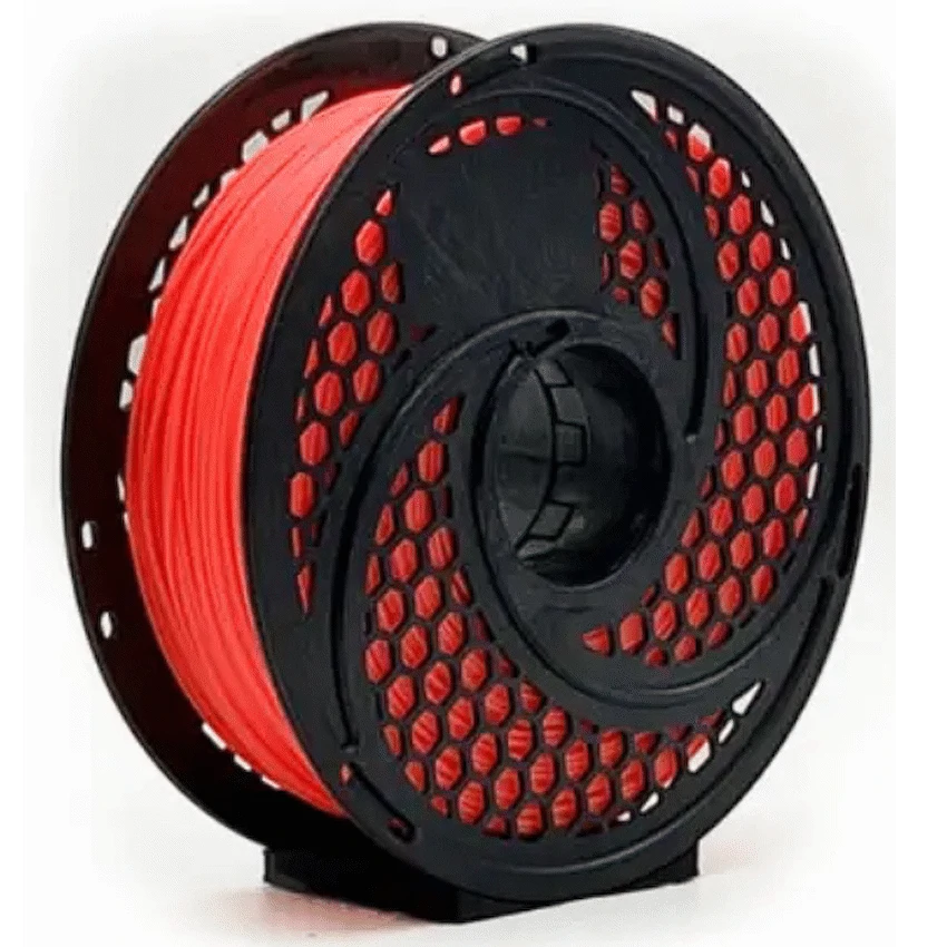 SA Filament Devices SA Filament PLA UV Neon Filament 1kg -  Fire Red
