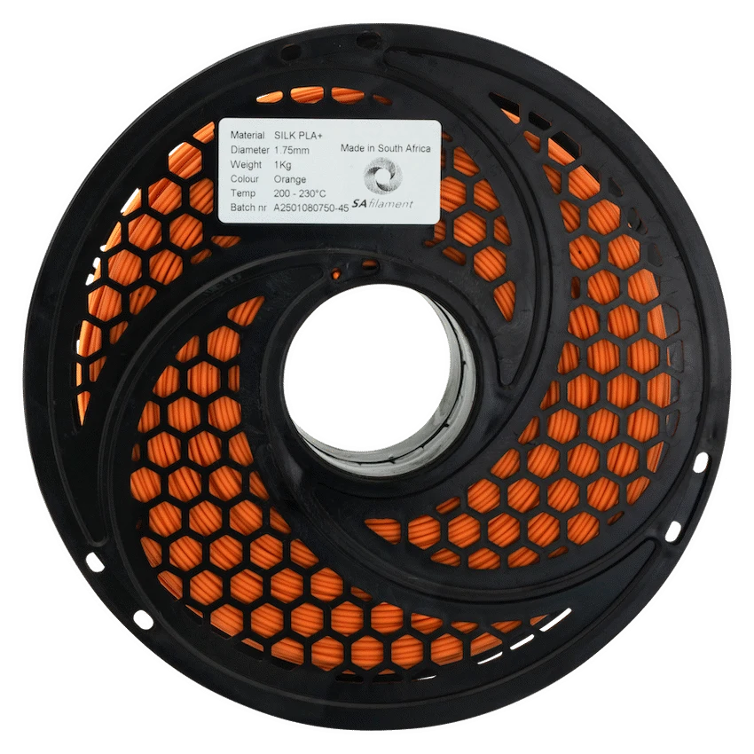 SA Filament Devices SA Filament Silk PLA Plus Filament 1kg - Orange